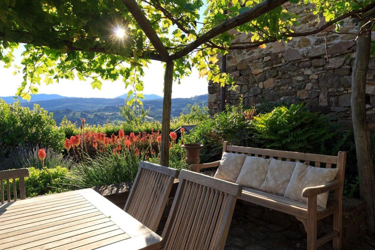 Villa Riflessi Di Fiesole - Piscina - Vista Firenze Esterno foto