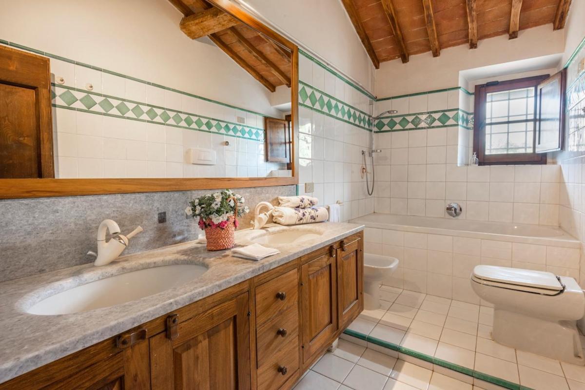 Villa Riflessi Di Fiesole - Piscina - Vista Firenze Esterno foto
