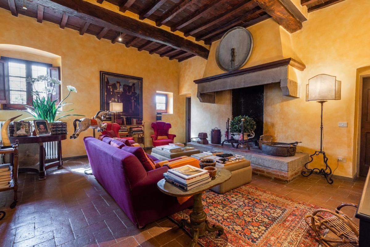 Villa Riflessi Di Fiesole - Piscina - Vista Firenze Esterno foto