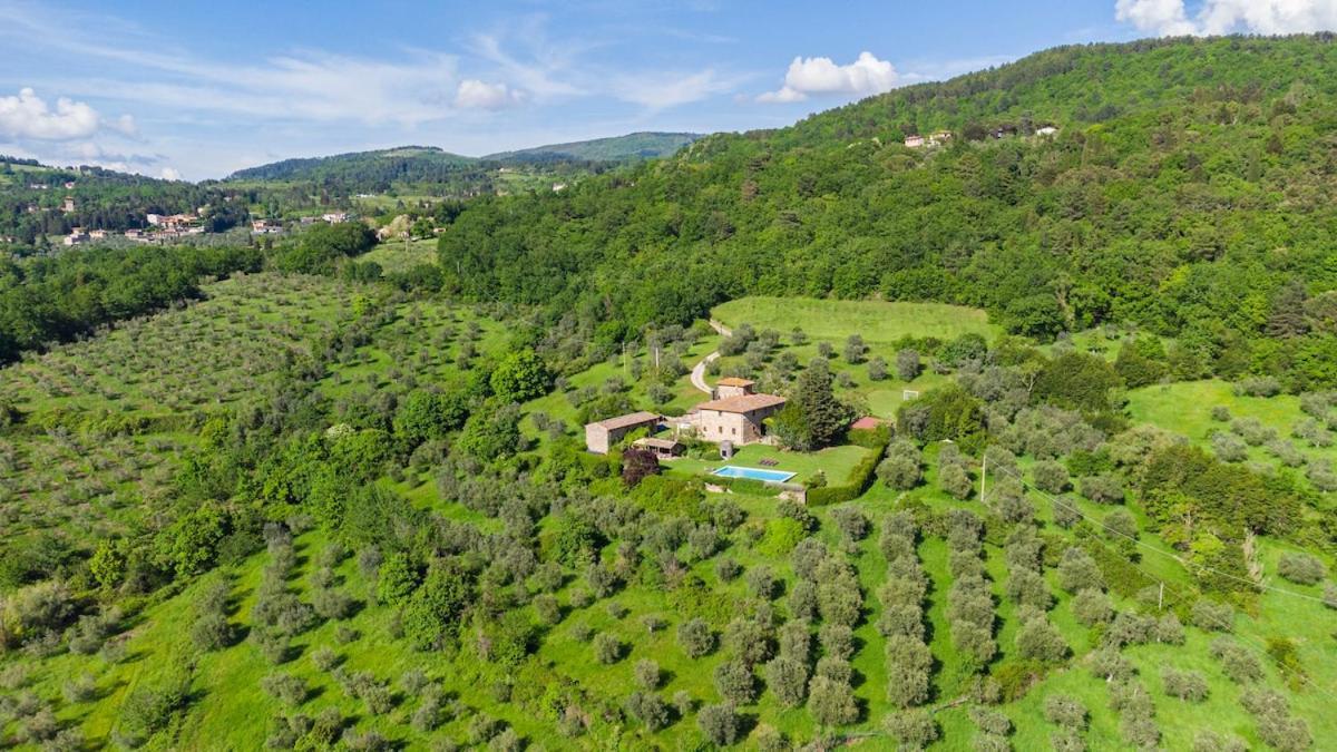 Villa Riflessi Di Fiesole - Piscina - Vista Firenze Esterno foto