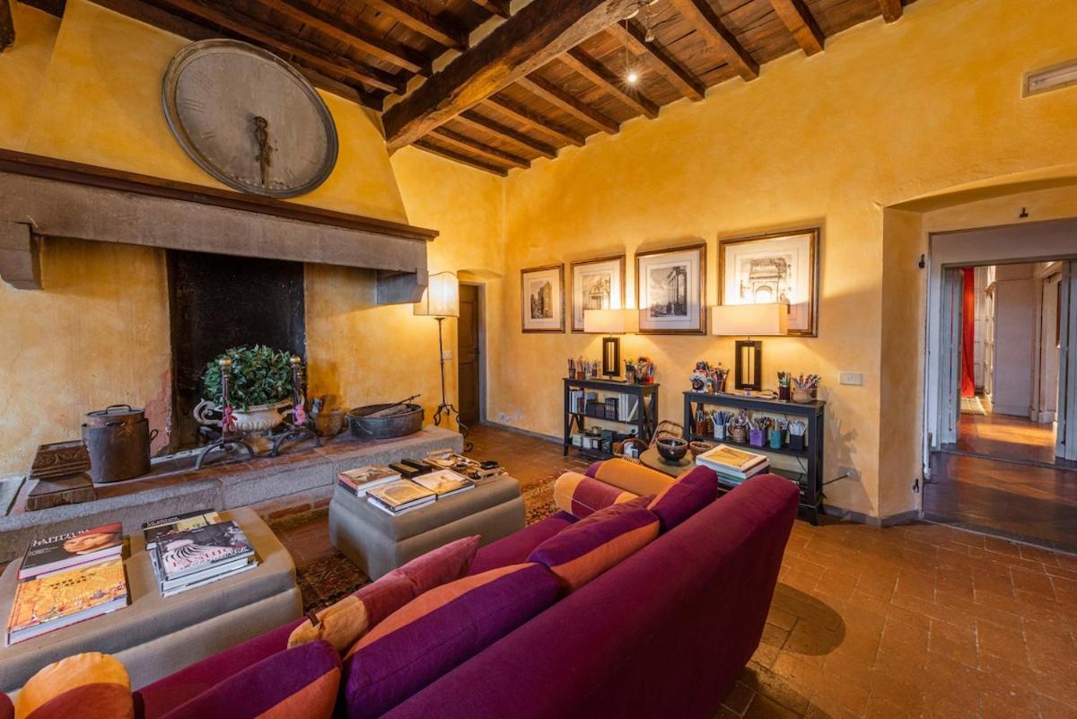 Villa Riflessi Di Fiesole - Piscina - Vista Firenze Esterno foto