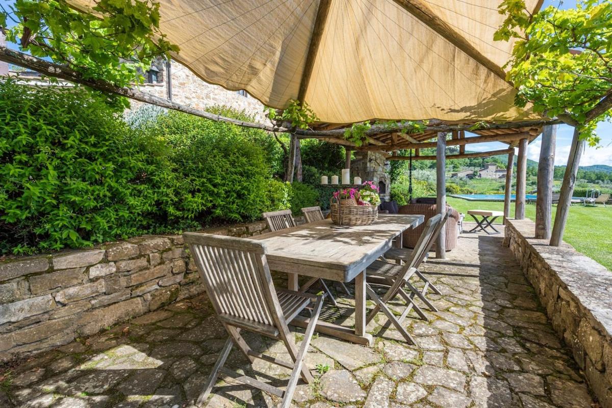 Villa Riflessi Di Fiesole - Piscina - Vista Firenze Esterno foto
