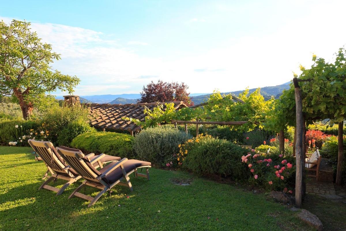 Villa Riflessi Di Fiesole - Piscina - Vista Firenze Esterno foto