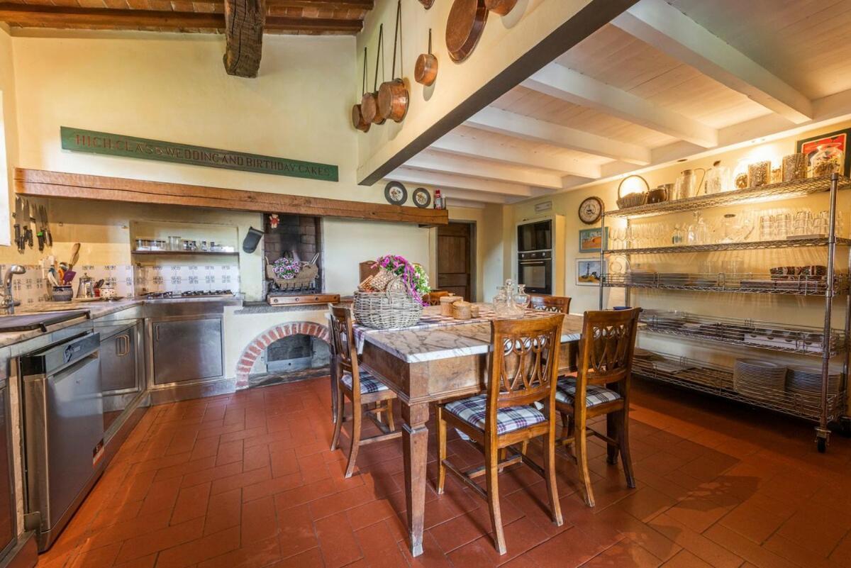Villa Riflessi Di Fiesole - Piscina - Vista Firenze Esterno foto