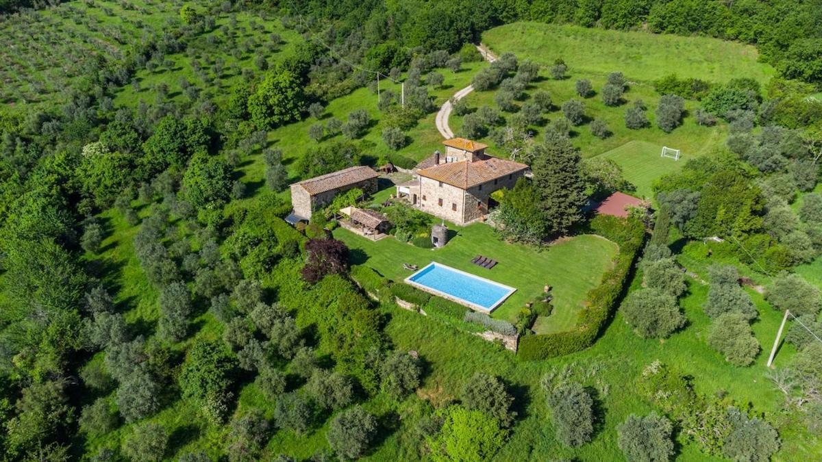 Villa Riflessi Di Fiesole - Piscina - Vista Firenze Esterno foto